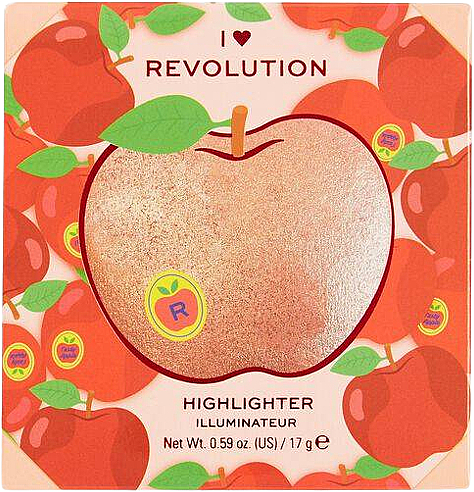 Rozświetlacz - I Heart Revolution Tasty 3D Apple Highlighter — Zdjęcie N1
