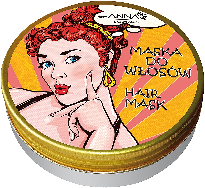 Maska do włosów z naftą kosmetyczną - New Anna Cosmetics — Zdjęcie N1