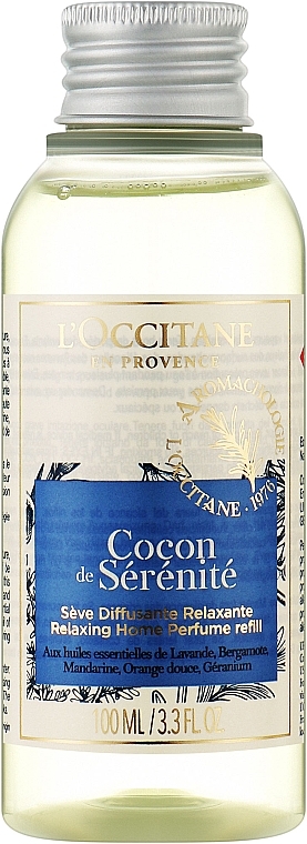 Olejek do dyfuzora zapachowego - L'Occitane Relaxante Cocon De Sérénité Home Perfume (wymienny wkład) — Zdjęcie N1