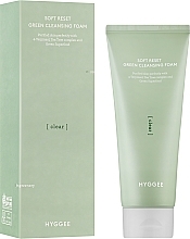 Pianka oczyszczająca z zielonym kompleksem superfood - Hyggee Soft Reset Green Cleansing Foam — Zdjęcie N2