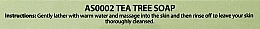 Mydło z drzewa herbacianego - The English Soap Company Take Care Collection 2% Tea Tree Soap — Zdjęcie N2