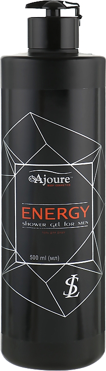 Energetyzujący żel pod prysznic dla mężczyzn - Ajoure Energy Perfumed Shower Gel — Zdjęcie N1