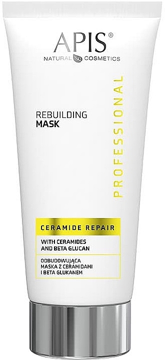 Odbudowująca maska do twarzy z ceramidami i beta-glukanem - APIS Professional Ceramide Repair Rebuilding Mask — Zdjęcie N1