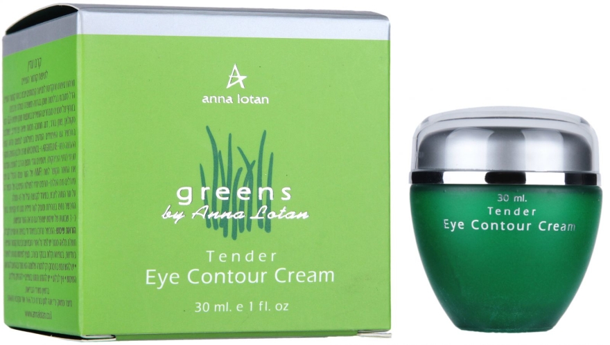 Intensywnie wygładzający krem pod oczy - Anna Lotan Greens Tender Eye Contour Cream — Zdjęcie N1