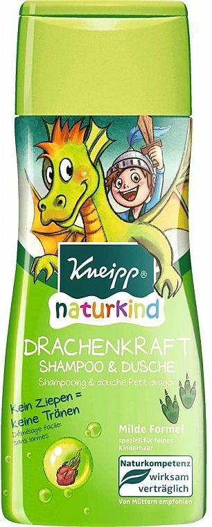 Żel-szampon do ciała dla dzieci Rycerz - Kneipp Kids Shampoo and Shower Gel Dragon Power — Zdjęcie N1