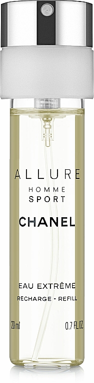 Chanel Allure Homme Sport Eau Extreme - Woda perfumowana (purse spray + dwa wymienne wkłady) (edp/3x20ml) — Zdjęcie N2