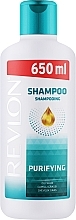 Szampon do włosów przetłuszczających się - Revlon Flex Keratin Shampoo for Oily Hair — Zdjęcie N1