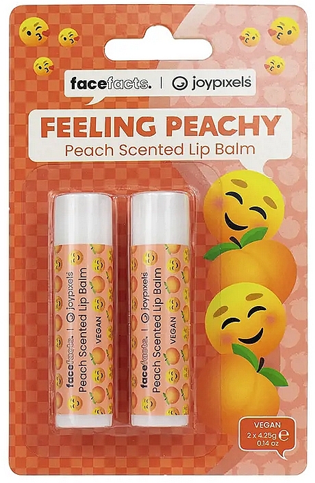 Balsam do ust Brzoskwinia - Face Facts Feeling Peachy Peach Lip Balm — Zdjęcie N1
