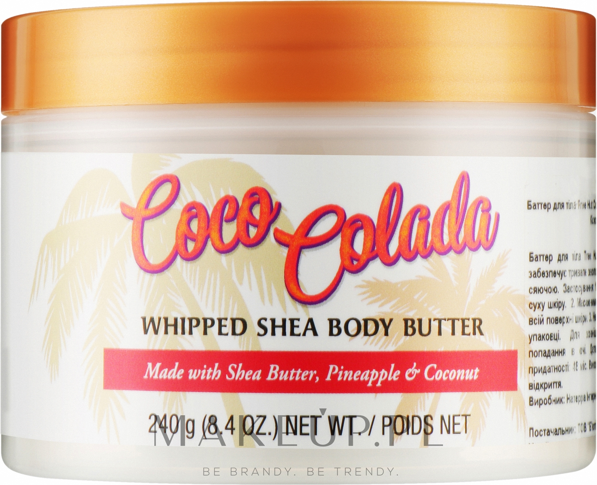 Masło do ciała z ananasem i kokosem - Tree Hut Whipped Body Butter  — Zdjęcie 240 g