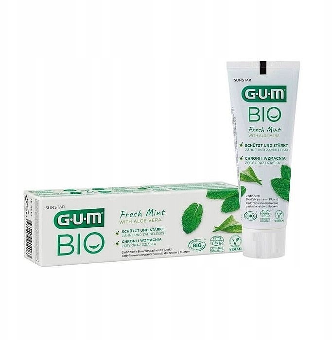 Pasta do zębów Świeża mięta - G.U.M. Bio Fresh Mint Toothpaste — Zdjęcie N1