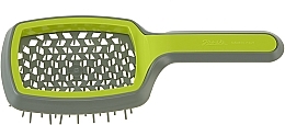Szczotka do włosów SP508.A, zielona - Janeke Curvy M Extreme Volume Vented Brush Lime — Zdjęcie N2