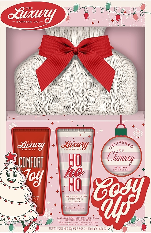 Zestaw, 4 produkty - Grace Cole The Luxury Bathing Candy Canes, Cocoa & Vanilla Swirl Cosy Up Set — Zdjęcie N1