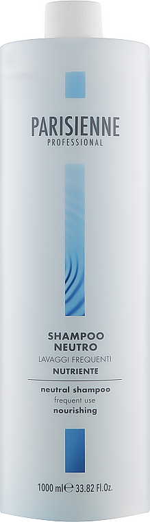 Neutralny szampon do włosów - Parisienne Italia Neutral Shampoo — Zdjęcie N1