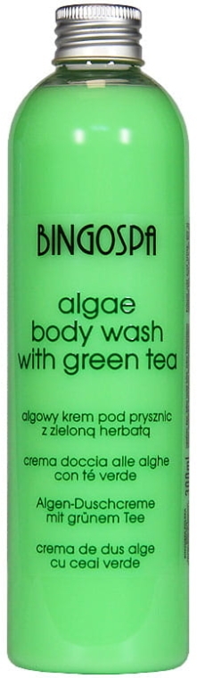 Energizujące algi zieloną herbatą pod prysznic - BingoSpa Algae Energizing Body Wash With Green Tea — Zdjęcie N1
