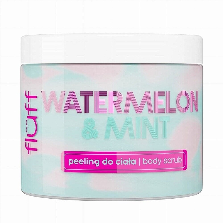 Peeling do ciała Arbuz i mięta - Fluff Watermelon & Mint Body Scrub — Zdjęcie N1