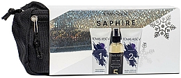 Kup Zestaw - Tomas Arsov Sapphire Set (shampoo/250ml + cond/250ml + h/keratin/200ml + bag/1pcs)