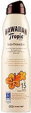 Kup Spray do opalania ciała z flitrem SPF 15 - Hawaiian Tropic Satin Protection Continuous Sun Spray