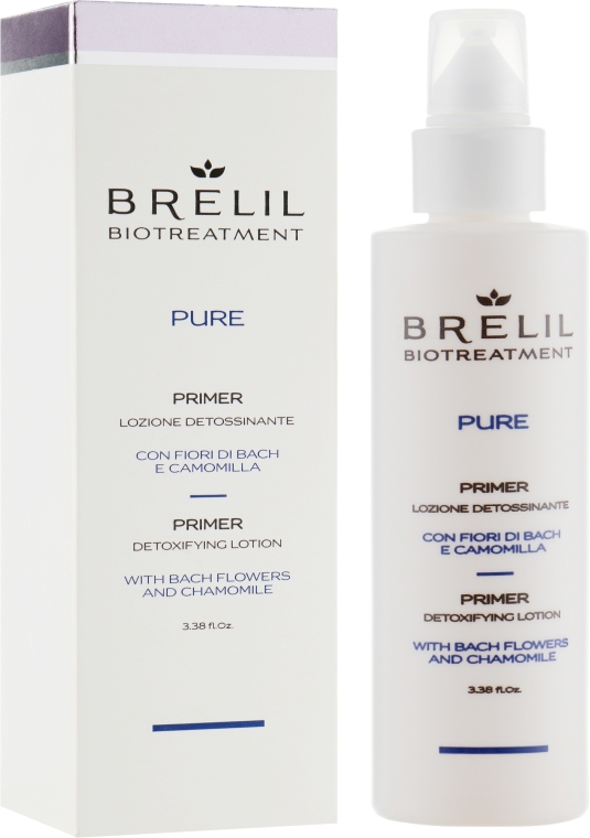 Detoksykujący lotion do włosów - Brelil Bio Treatment Pure Primer Detoxifying Lotion — Zdjęcie N1