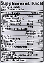 Suplement Witamina B - Puritan's Pride Complete B Complex Vitamin — Zdjęcie N3