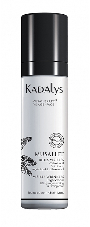 Krem liftingujący do twarzy na noc - Kadalys Musalift Lifting Night Cream — Zdjęcie N1