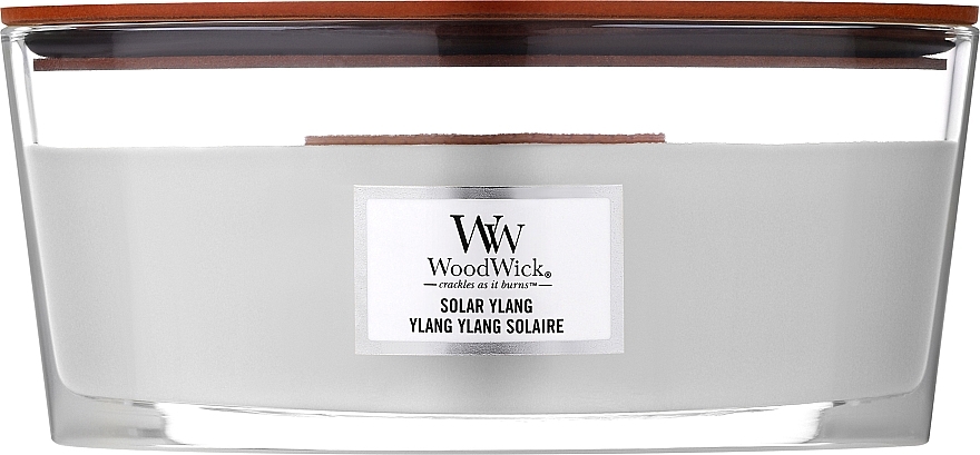 Świeca zapachowa w szkle - WoodWick Hourglass Candle Solar Ylang Ylang — Zdjęcie N3