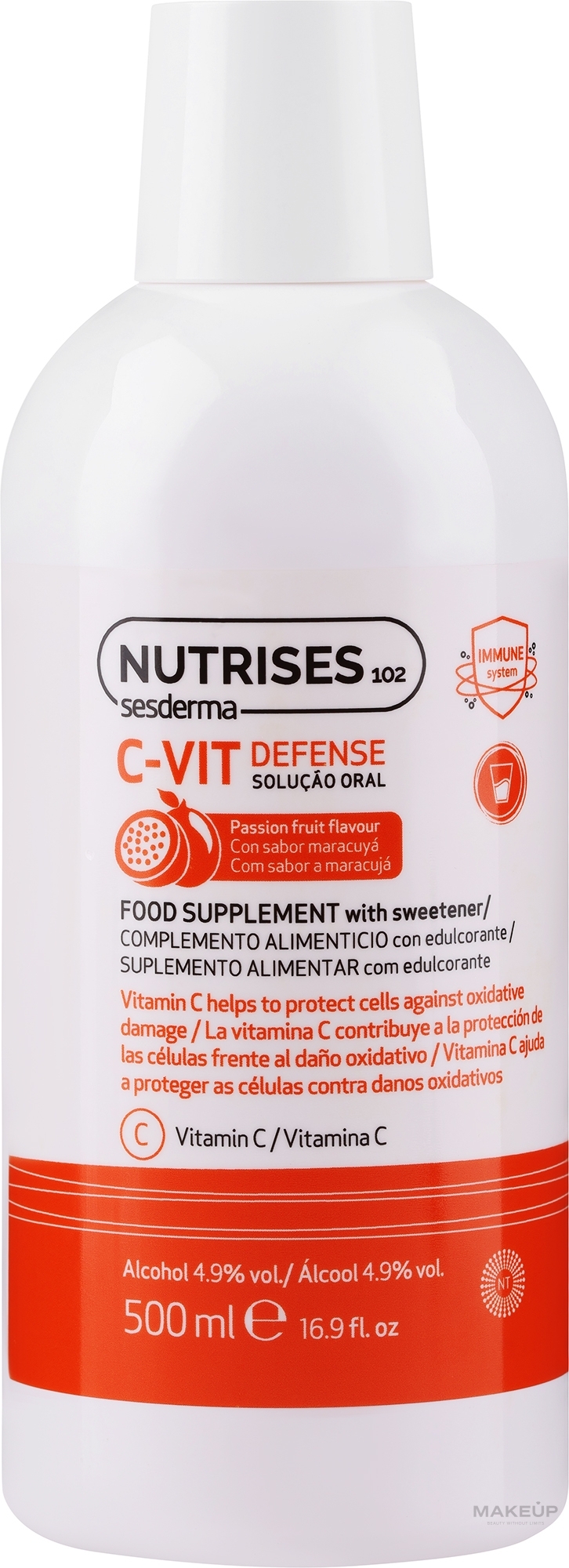 Suplement diety - SesDerma Laboratories C-VIT Defense — Zdjęcie 500 ml