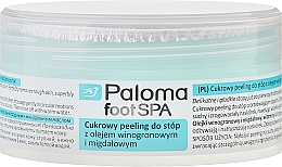 PREZENT! Cukrowy peeling do stóp z olejem winogronowym i migdałowym - Paloma Foot SPA — Zdjęcie N2