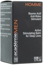 Kup Aktywny balsam przeciwzmarszczkowo-stymulujący dla mężczyzn - Académie Men Active Stimulating Balm For Deep Lines