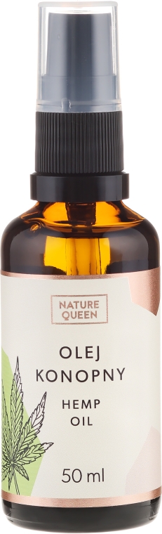 Olej konopny - Nature Queen Hemp Oil — Zdjęcie N3