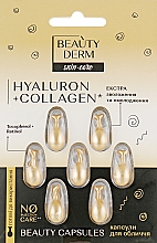 Kup Przeciwzmarszczkowe kapsułki do twarzy - Beauty Derm Hyaluron + Collagen Beauty Capsules