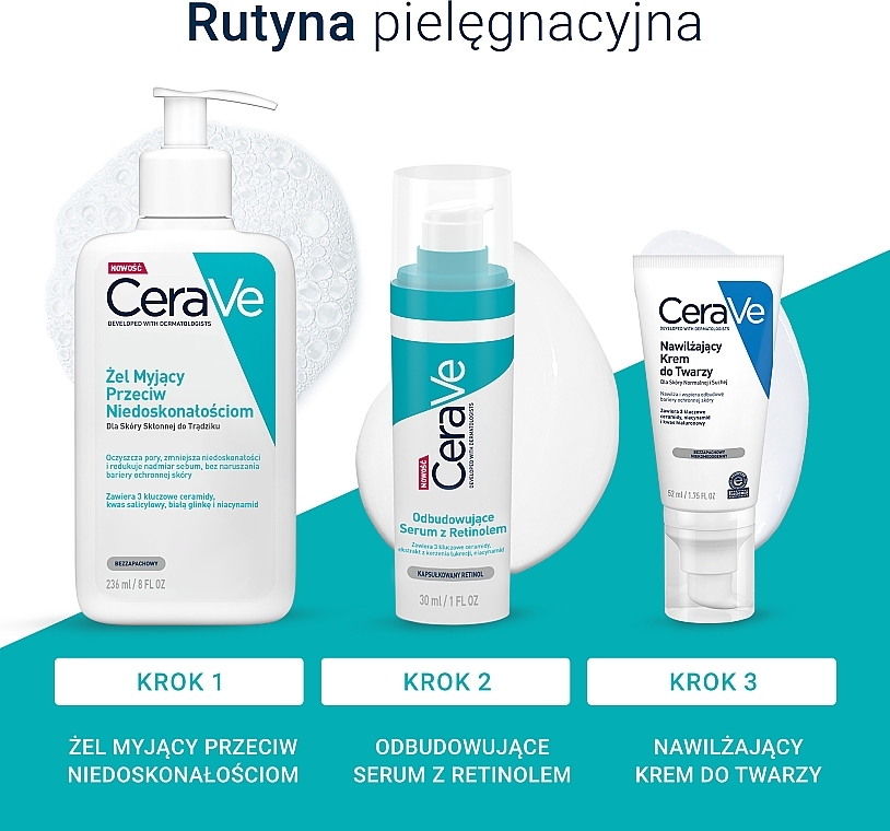 PRZECENA! Odbudowujące serum z retinolem - CeraVe * — Zdjęcie N7