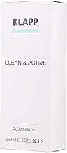 PRZECENA! Oczyszczający żel do twarzy - Klapp Clean & Active Cleansing Gel * — Zdjęcie N5