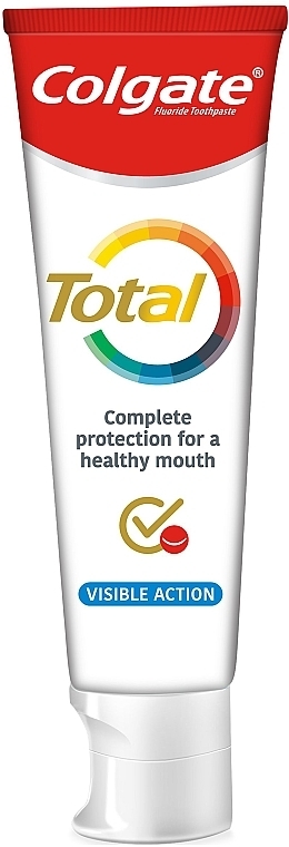 PRZECENA! Widoczne działanie, multiochronna pasta do zębów z fluorem - Colgate Total * — Zdjęcie N4