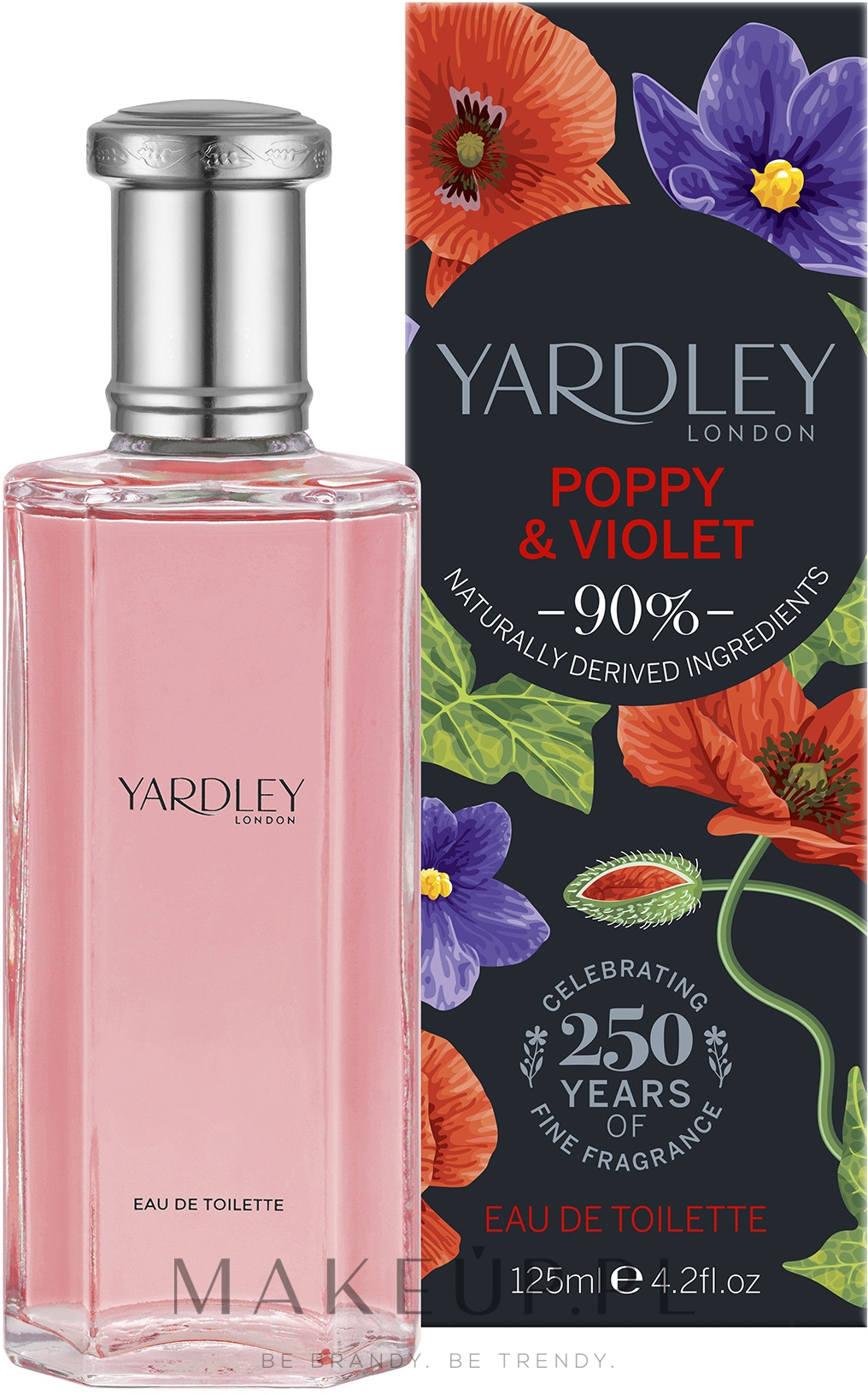 Yardley Poppy & Violet - Woda toaletowa — Zdjęcie 125 ml