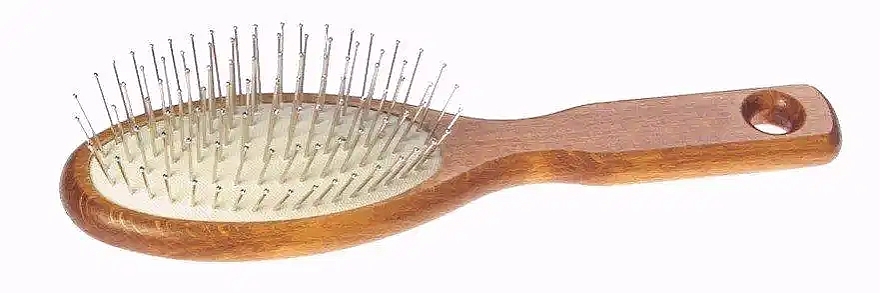 Drewniana szczotka do włosów, 17,5 x 4,8 cm - Nippes Solingen Brush H6 — Zdjęcie N1