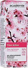 Liposomalny żel-krem do twarzy - Academie Time Active Cherry Blossom Liposomes Energy Booster — Zdjęcie N2
