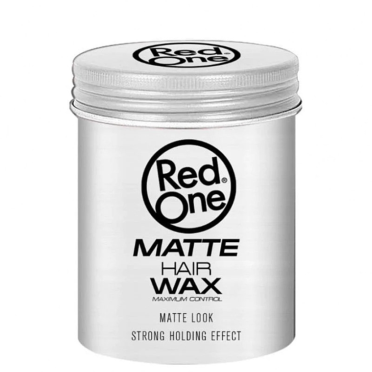 Wosk do stylizacji włosów - RedOne Matt Hair Wax White — Zdjęcie N1