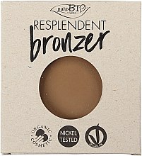 Bronzer (wymienny wkład) - PuroBio Cosmetics Resplendent Bronzer  — Zdjęcie N2