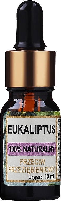 Naturalny olejek eukaliptusowy - Biomika Eukaliptus Oil (z pipetą) — Zdjęcie N1