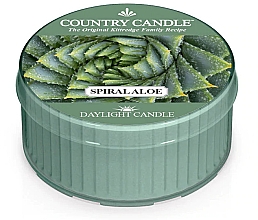 Kup Podgrzewacz zapachowy - Country Candle Spiral Aloe Daylight Candle