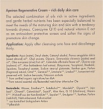 Regenerujący krem na dzień - Apeiron Regenerating Day Cream — Zdjęcie N3