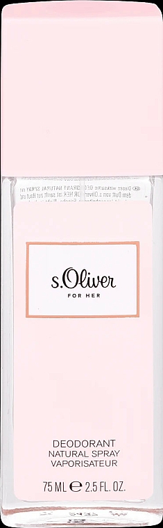 S.Oliver For Her - Perfumowany dezodorant w sprayu — Zdjęcie N1