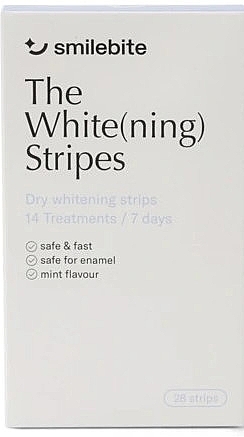 Paski wybielające zęby - Smilebite The White(ning) Stripes — Zdjęcie N3