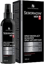Kup Spray odsiwiający do włosów - Seboradin Men Spray Anti Grey Hair