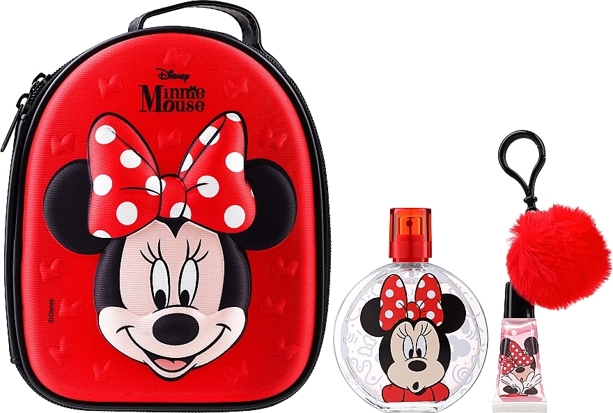 Air-Val International Disney Minnie Mouse - Zestaw (edt 100 ml + lip gloss 1 pcs + bag) — Zdjęcie N2