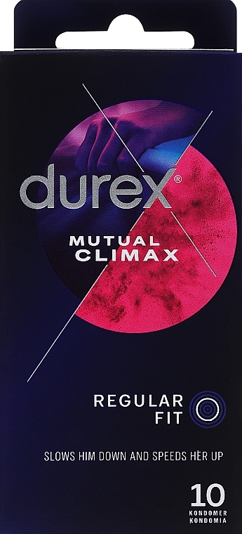 Prezerwatywy, 10 szt. - Durex Mutual Climax — Zdjęcie N1