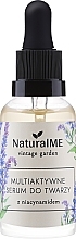 Kup Multiaktywne serum do twarzy regulujące i normalizujące na dzień i noc z niacynamidem - NaturalME Vintage Garden Sage & Cistus Multiactive Regulating & Normalizing Face Serum With Niacinamide