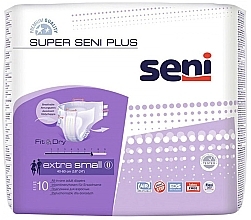 Kup Pieluchy dla dorosłych Super Seni Plus, 40-60 cm, 10 szt - Seni Extra Smal 0