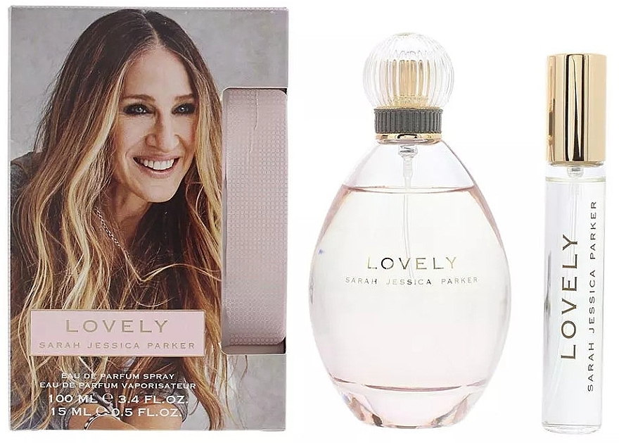 Sarah Jessica Parker Lovely - Zestaw (edp 100 ml + edp 15 ml) — Zdjęcie N1