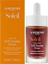 Koncentrat samoopalający - La Biosthetique Soleil Self Tanning Drops — Zdjęcie N2